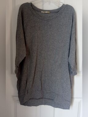 Cozy Casual Women's Gray Camisole Top - Relaxed Fit